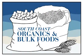 South Coast Organics and Bulk Foods Merchant Logo