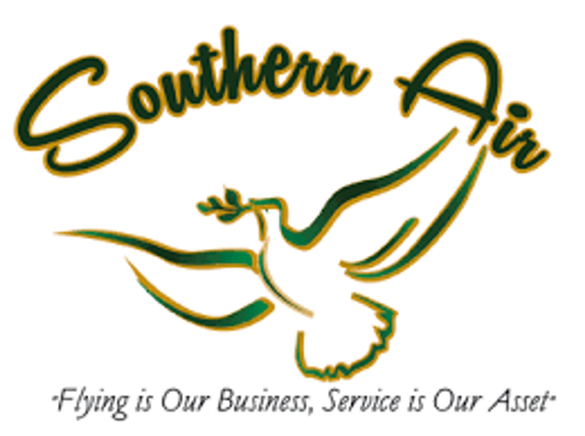 Southern Air Charter Merchant Logo