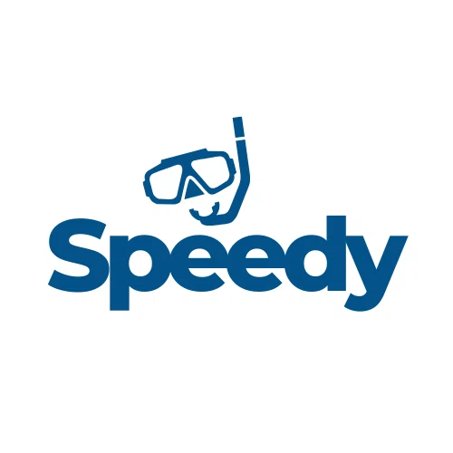 Speedy Snorkeling Merchant Logo