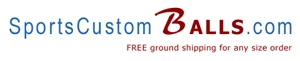 Sports Customs Balls Merchant Logo