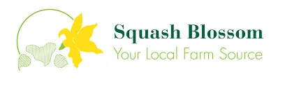  Squash Blossom Local Food Merchant Logo