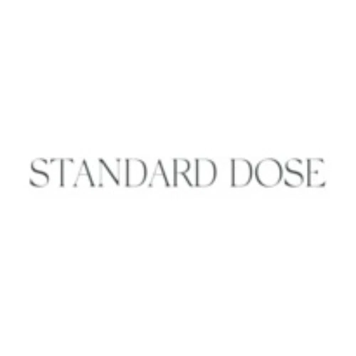 STANDARD DOSE Discount Code — 99 Off in Sep 2024