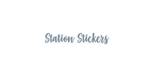 Station Stickers coupon