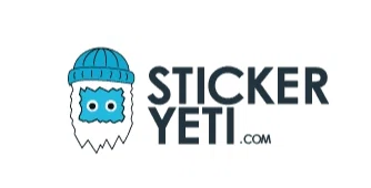 StickerYeti adesivi personalizzati con logo + SCONTO