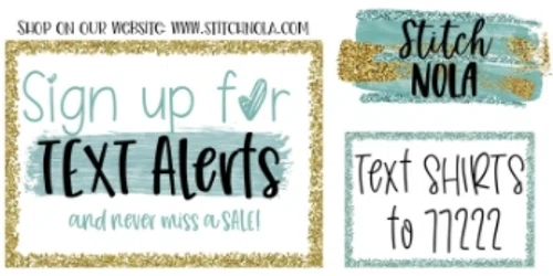 Stitch NOLA Promo Code