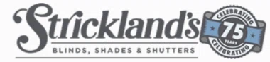 Strickland's Blinds, Shades & Shutters Merchant Logo