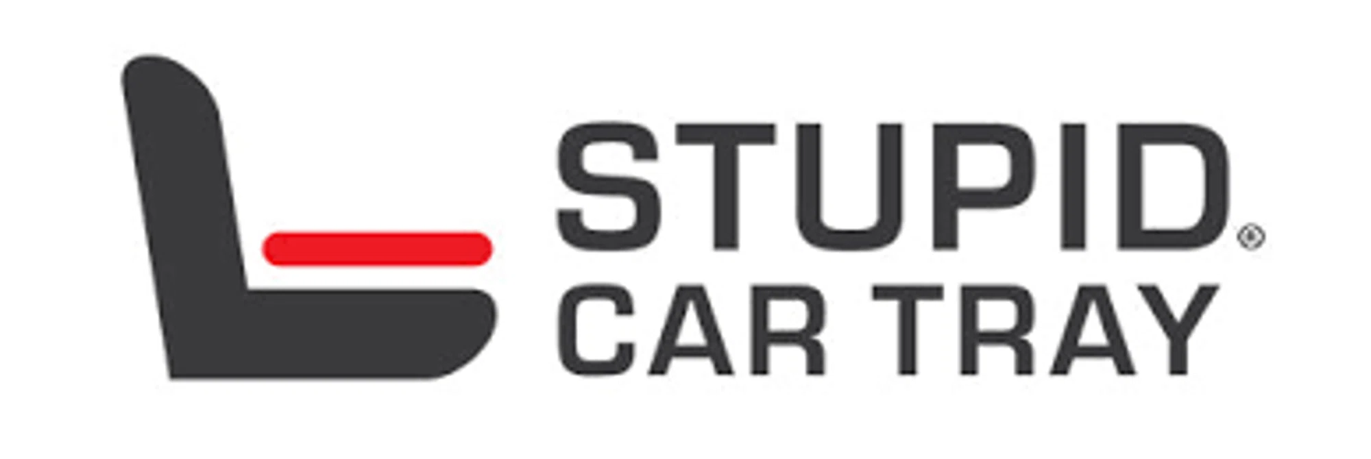 Stupid Car Tray Merchant Logo