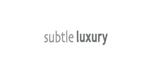 Subtle Luxury coupon