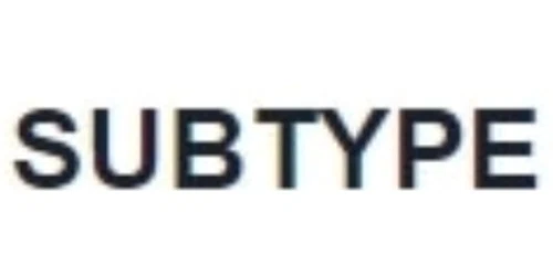 SUBTYPE Promo Code