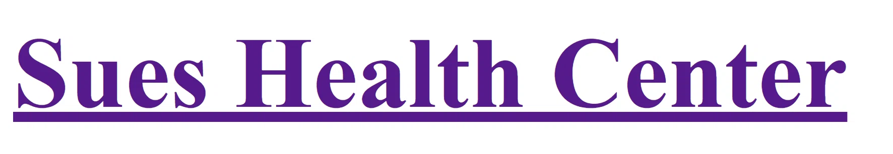Sue’s Health Center Merchant Logo