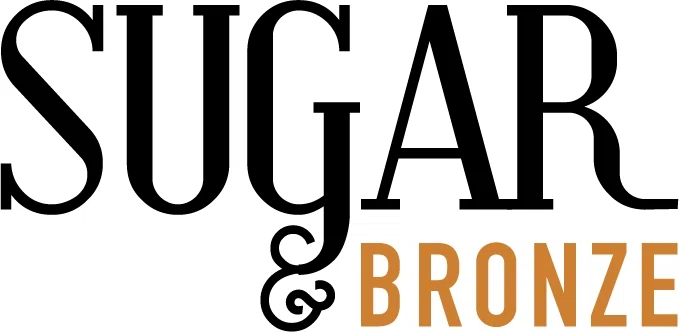 Sugar and Bronze Merchant Logo
