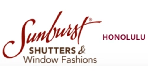 Sunburst Shutters Honolulu Promo Code