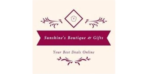 Sunshine's Boutique & Gifts Promo Code