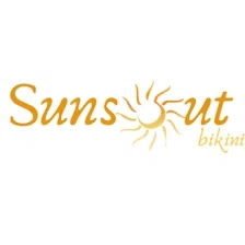 Suns Out Bikini Merchant Logo