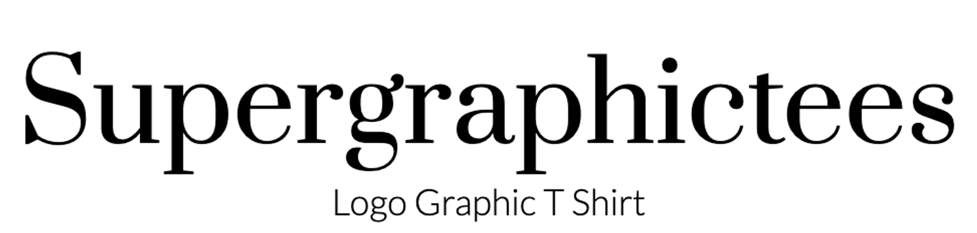 Supergraphictees Merchant Logo