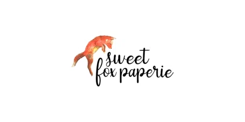 Sweet Fox Paperie coupon