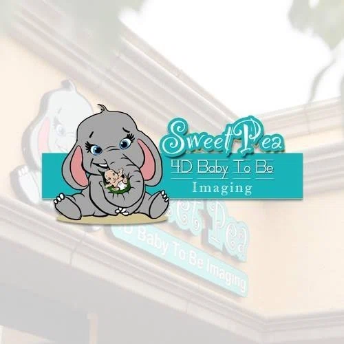 Sweet Pea 4D Merchant Logo