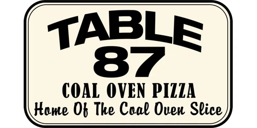 Table 87 Promo Code