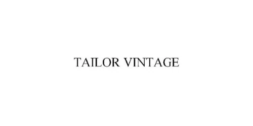 50% Off Tailor Vintage Promo Codes (2 Active) Sep 2022