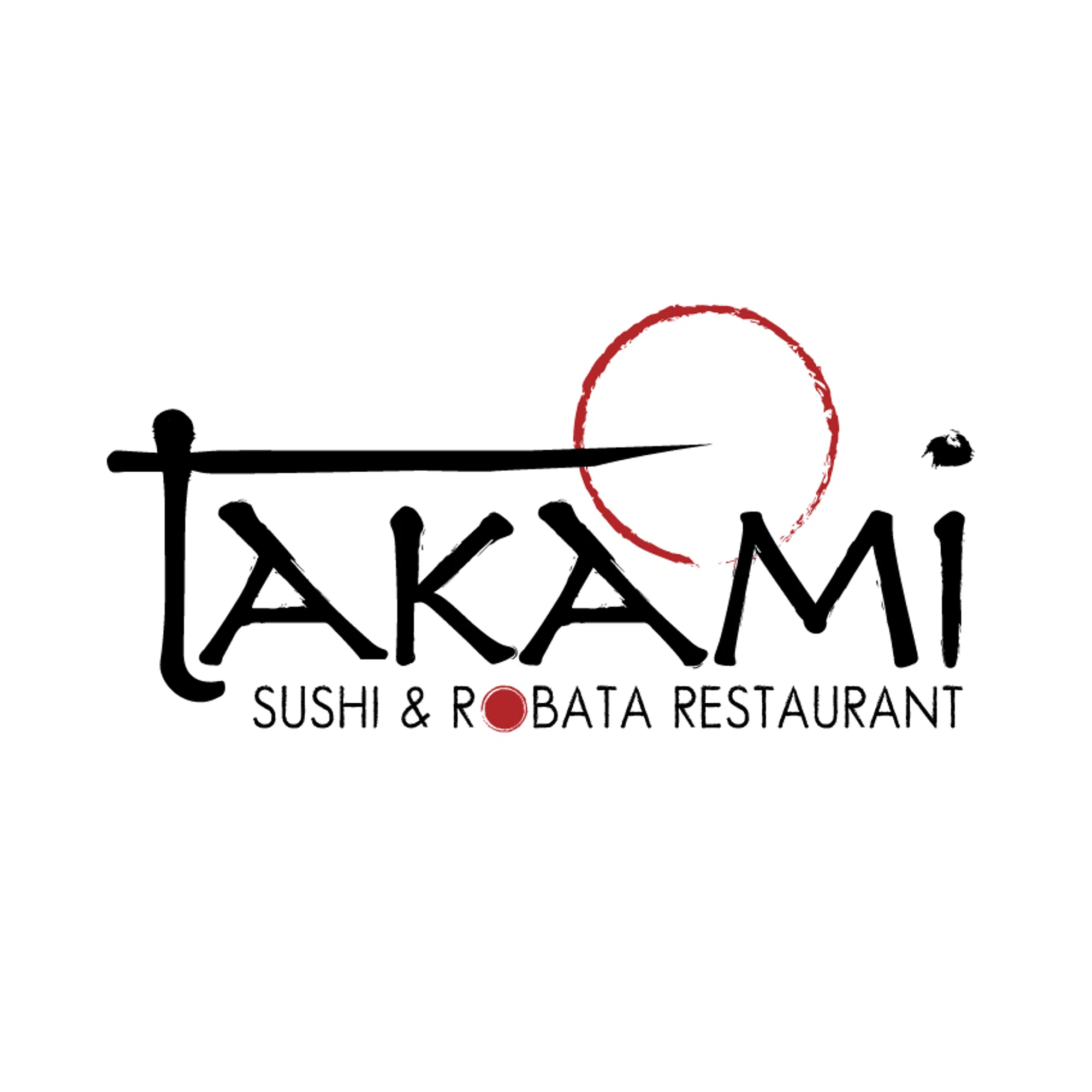 Takami Sushi Merchant Logo