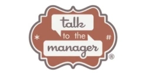 Talk to the Manager Merchant logo