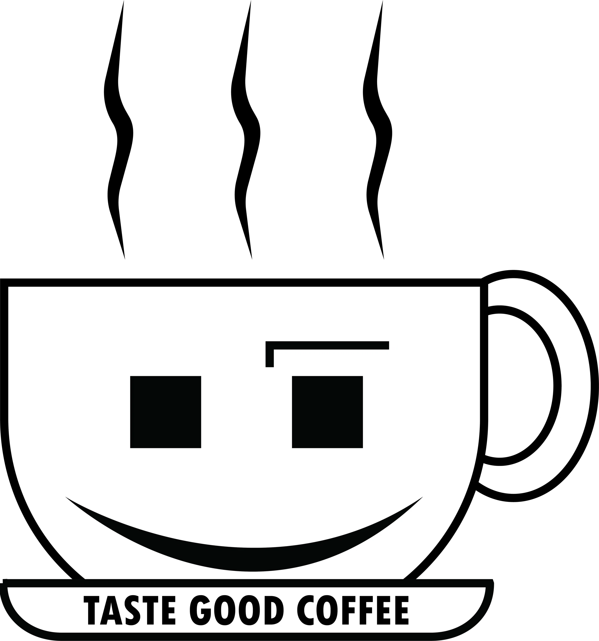 Taste Good Coffee Merchant Logo