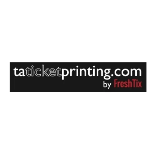 TA TICKET PRINTING Promo Code — 150 Off in Sep 2024