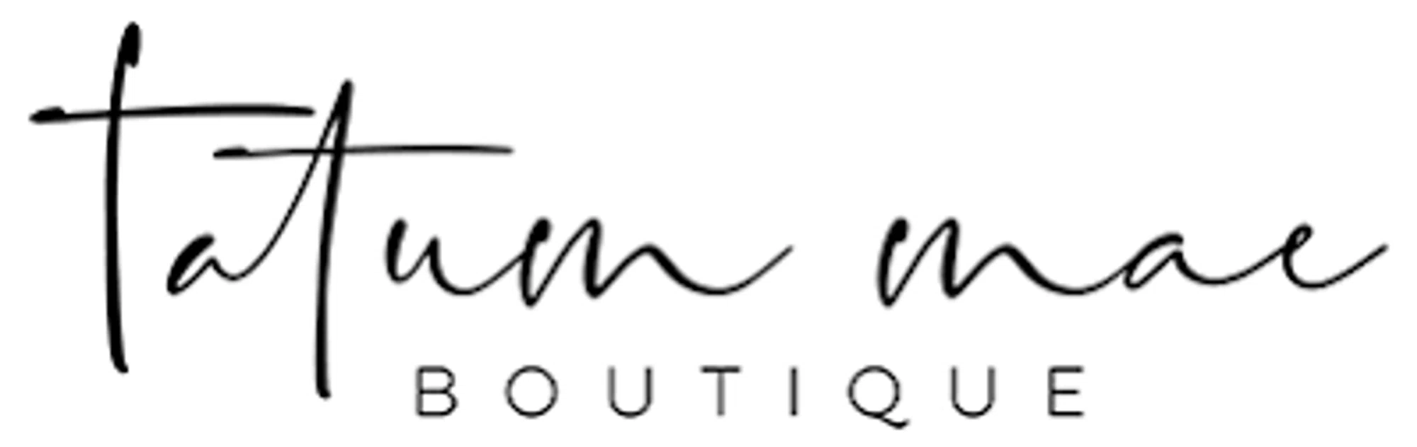 TATUM MAE BOUTIQUE Promo Code 10 Off Mar 2024