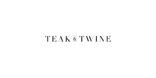 Teak & Twine coupon