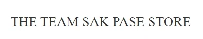 THE TEAM SAK PASE STORE Promo Code