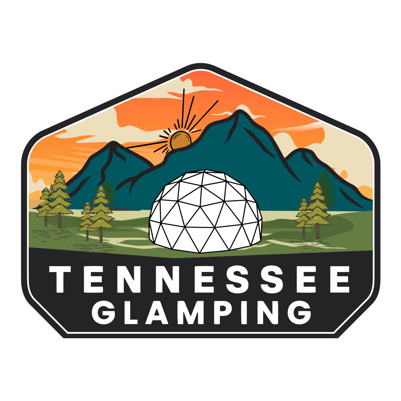 Tennessee Glamping Merchant Logo