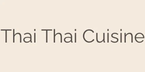 Thai Thai Cuisine Promo Code