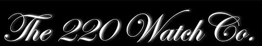 The 220 Watch Company Merchant Logo