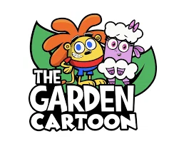 The Garden Cartoon Merchant Logo