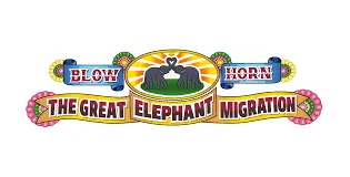 The Great Elephant Migration Merchant Logo