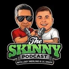 The Skinny Podcast Merchant Logo