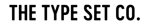 The Type Set  Merchant Logo