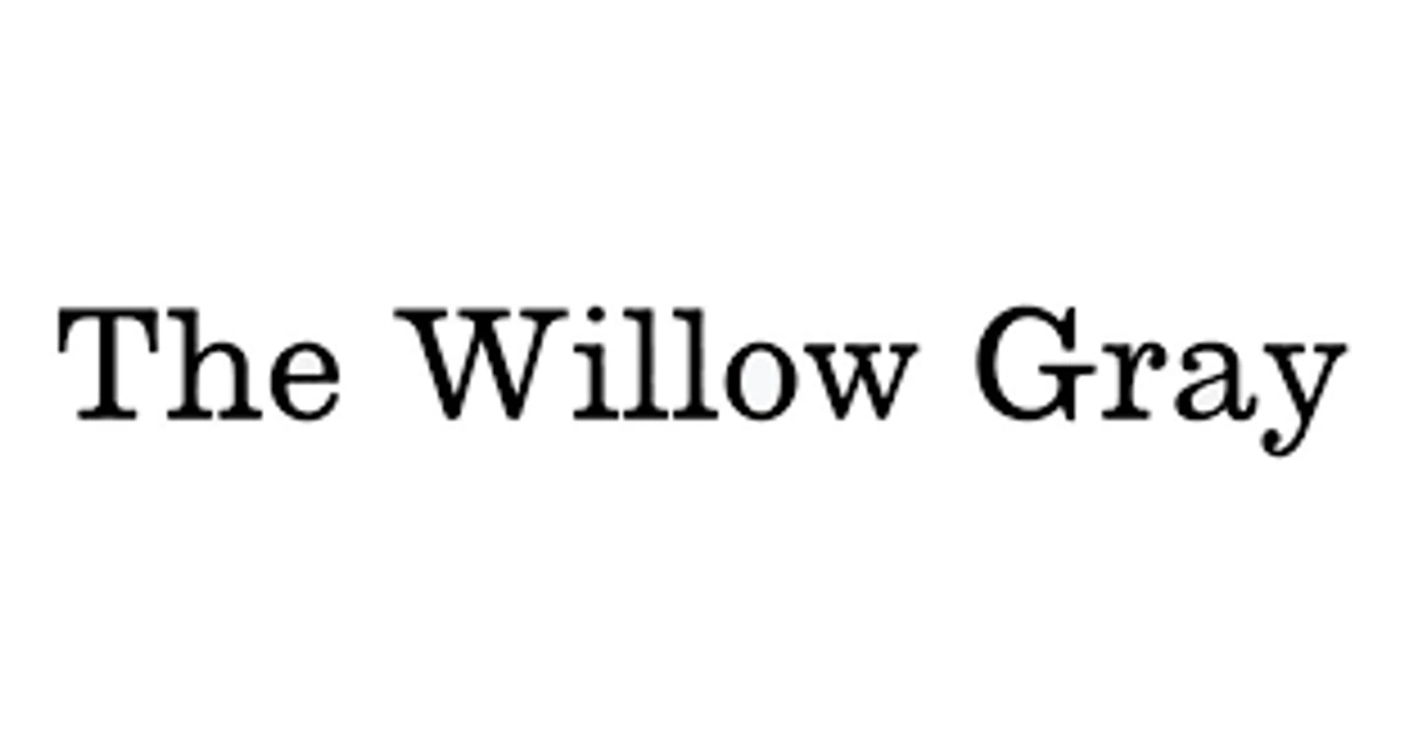 The Willow Gray coupons