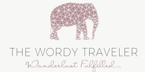The Wordy Traveler Merchant logo