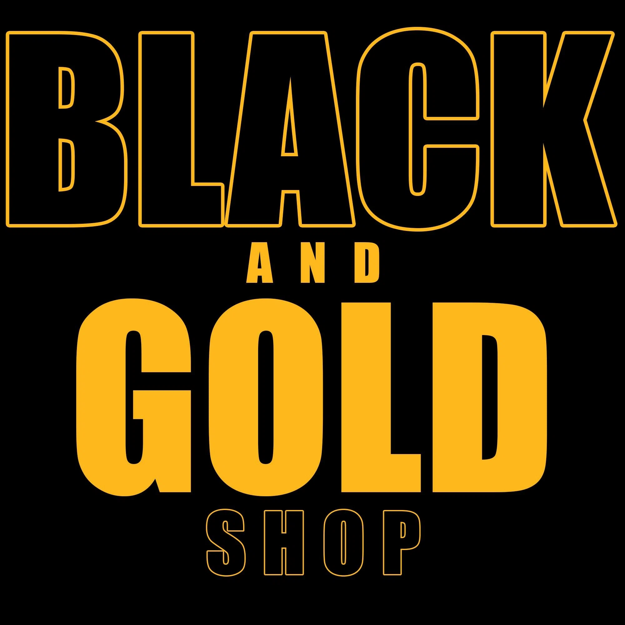 The Black and Gold Shop Merchant Logo