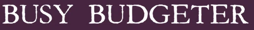 The Busy Budgeter Promo Code 180 Off (Sitewide) in 2024