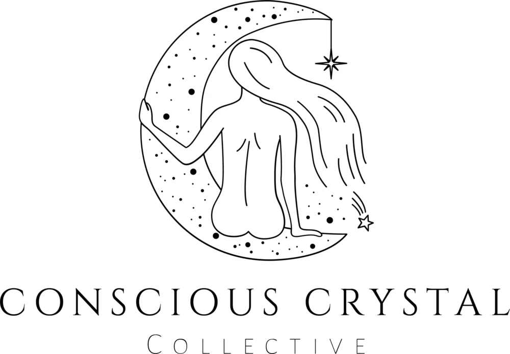 The Conscious Crystal Collective Merchant Logo