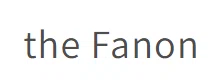 The Fanon Merchant Logo