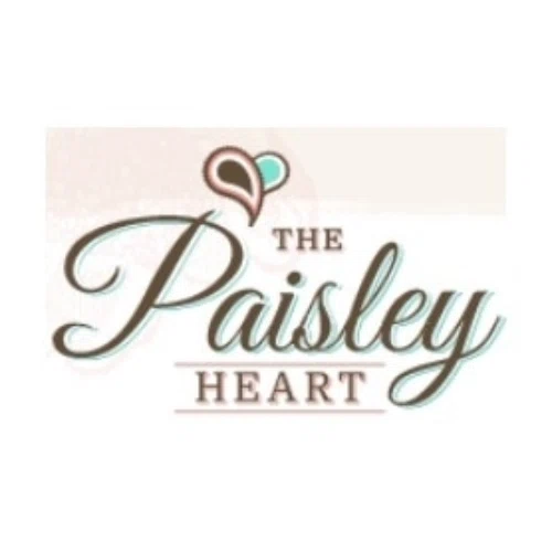 THE PAISLEY HEART Promo Code — 20 Off in Sep 2024