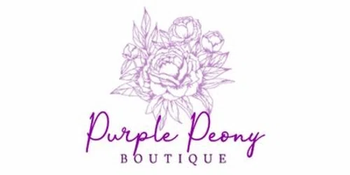 The Purple Peony Boutique Merchant logo