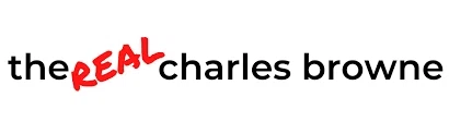 The Real Charles Browne Merchant Logo
