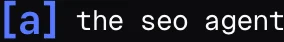 The SEO Agent Promo Code