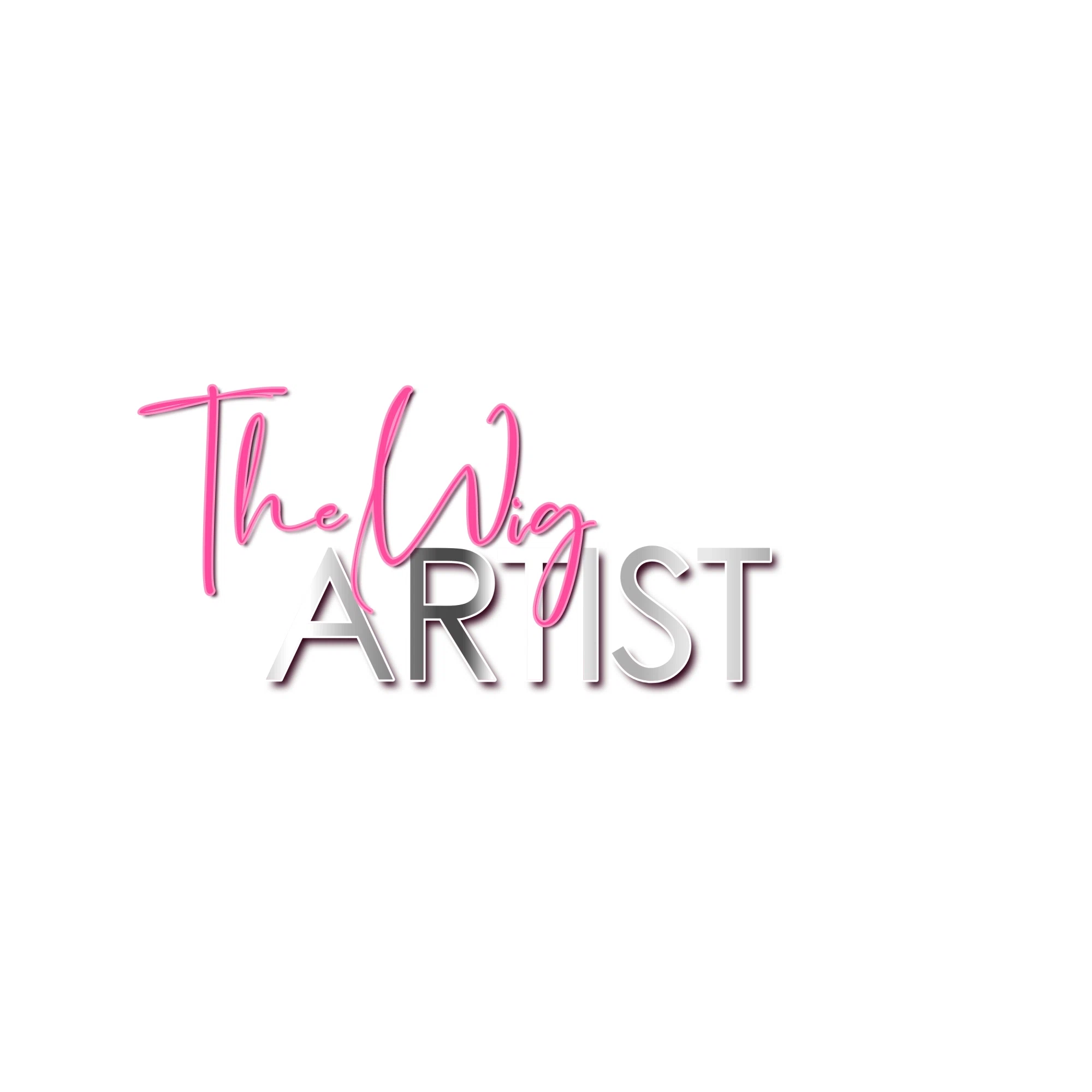 The Wig Artist Merchant Logo