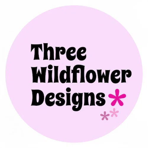 Three Wildflower Designs Merchant Logo