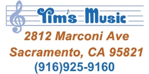 Tim's Music Promo Code